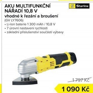 Aku multifunkční nářadí Starline