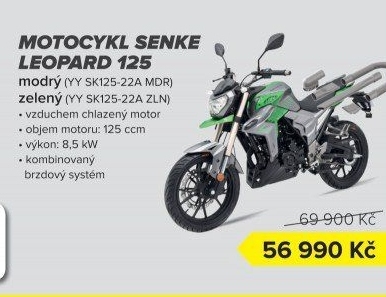 Motocykl Senke Leopard 125