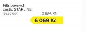 Filtr pevných částic Starline