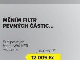 Filtr pevných částic Walker