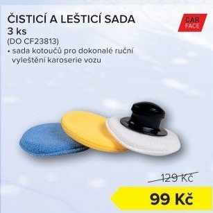Čistící a leštící sada CarFace