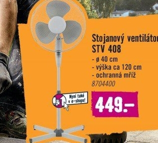 Stojanový ventilátor STV 408