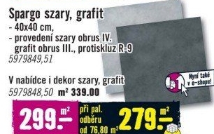 Dlažba Spargo