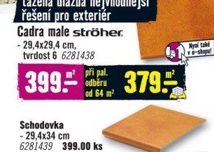 Dlažba Cadra