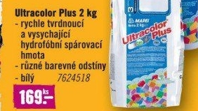 Spárovací hmota Ultracolor Plus Mapei