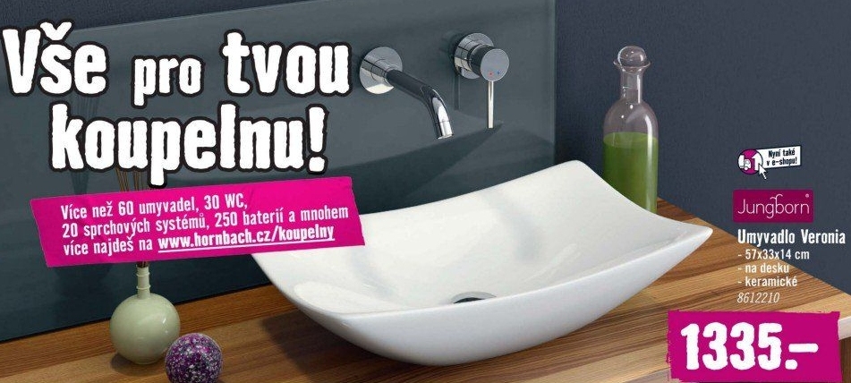 Umyvadlo na desku Varonia Jungborn