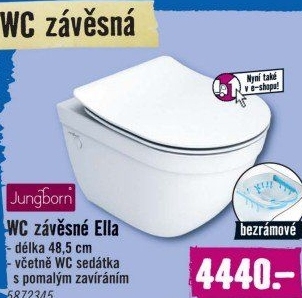 Závěsné WC Jungborn