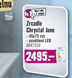 Zrcadlo s LED osvětlením Universal