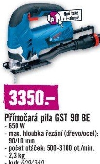 Přímočará pila Bosch GST 90 BE