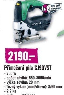 Přímočará pila Hitachi CJ90VST