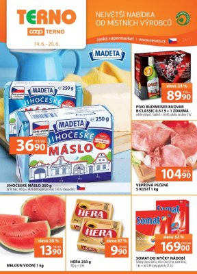 akční leták COOP 14.6.2017-20.6.2017