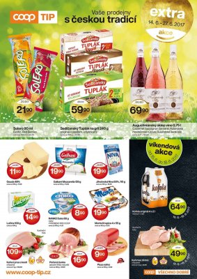 akční leták COOP 14.6.2017-27.6.2017