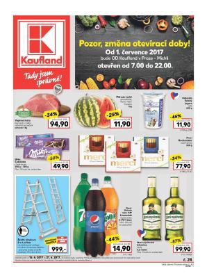 akční leták Kaufland 15.6.2017-21.6.2017