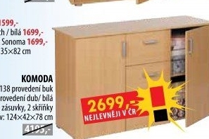 Komoda 1138 buk