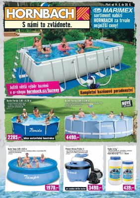 akční leták Hornbach 14.6.2017-30.6.2017