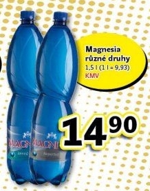 Přírodní voda Magnesia