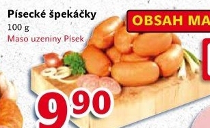Špekáčky písecké Maso uzeniny Písek