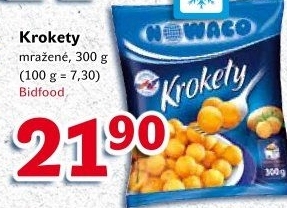 Krokety mražené Nowaco