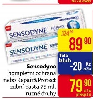 Pasta na zuby Kompletní ochrana Sensodyne