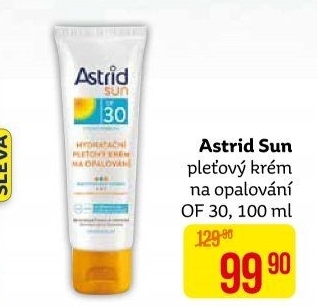 Krém pleťový na opalování OF 30 Astrid Sun