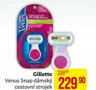 Holicí strojek dámský Snap Gillette Venus