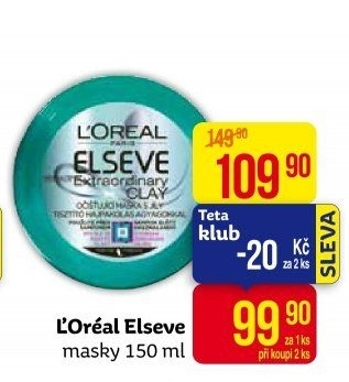 Maska na vlasy Elséve L'oréal