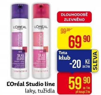 Lak na vlasy Studio Line L'Oréal