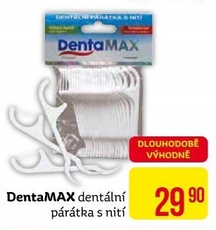 Dentální párátka s nití Dentamax