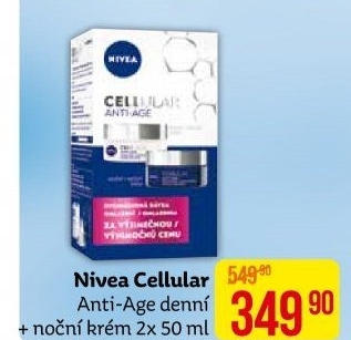 Balení krém denní a noční omlazující Anti-age Cellular Nivea
