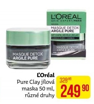 Maska jílová Pure Clay L'oréal