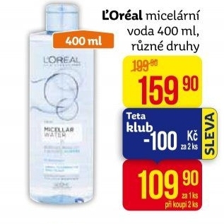 Micelární voda L'Oréal