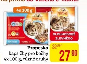 Kapsičky pro kočky Propesko