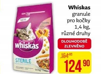 Granule pro kočky Whiskas