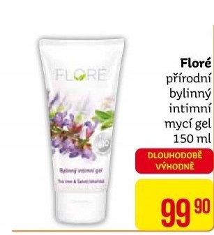 Intimní mycí gel Floré