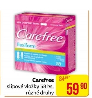 Vložky dámské slipové Carefree