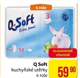 Utěrky kuchyňské Q Soft