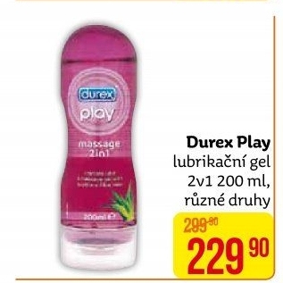 Gel lubrikační 2v1 Play Durex