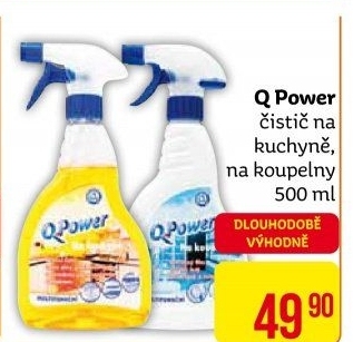 Čistič kuchyně Q Power