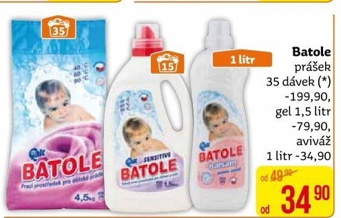 Prací prášek Batole Qalt
