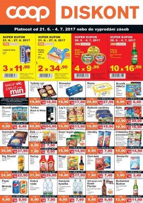 akční leták COOP 21.6.2017-4.7.2017
