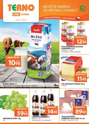akční leták COOP 21.6.2017-27.6.2017
