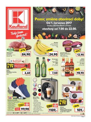 akční leták Kaufland 22.6.2017-28.6.2017