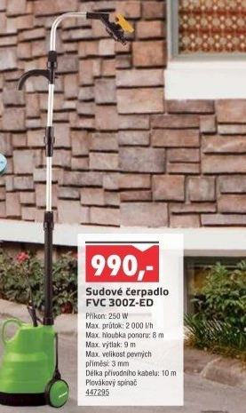Ponorné čerpadlo do sudu Fieldmann FVC 3002