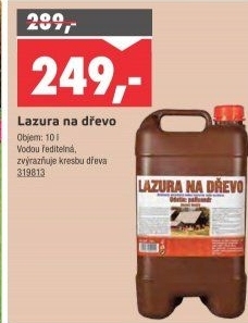 Lazura na dřevo