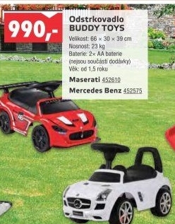 Odrážedlo Buddy Toys
