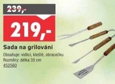 Sada grilovacího náčiní Green Grill