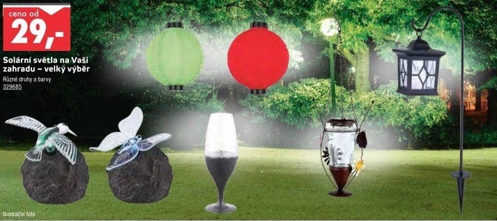 Solární LED svítidlo