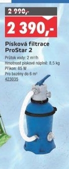 Písková filtrace ProStar 2 Marimex