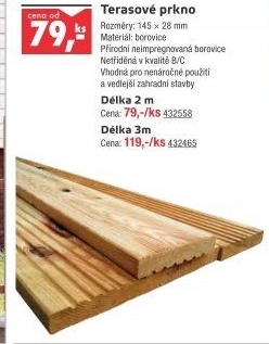 Terasové prkno