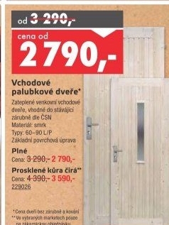 Vchodové dveře